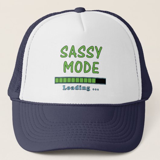 Sassy Mode Loading … Trucker Pet (Voorkant)