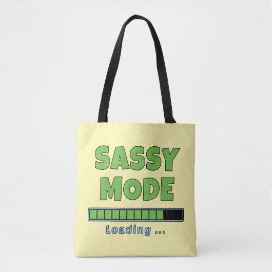 Sassy Modus Laden … Draagtas (Voorkant)
