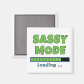 Sassy Modus Laden … Magneet (Voorkant / Achterkant)