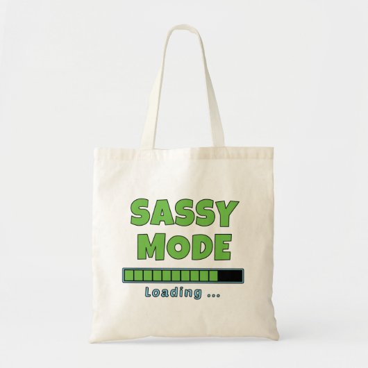 Sassy Modus Laden … Tote Bag (Voorkant)