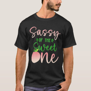 Sassy of the Birthday One Peach 1st Summer Fruit T-shirt