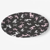 Sassy Poodles Papieren Bordje (Gekanteld)