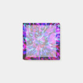 Sassy Psychedelic Paars, roze en blauwe tinkleurst Post-it® Notes (Voorkant)