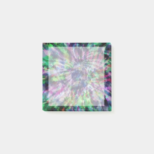 Sassy Psychedelic Splash Tie Dye Post-it® Notes (Voorkant)