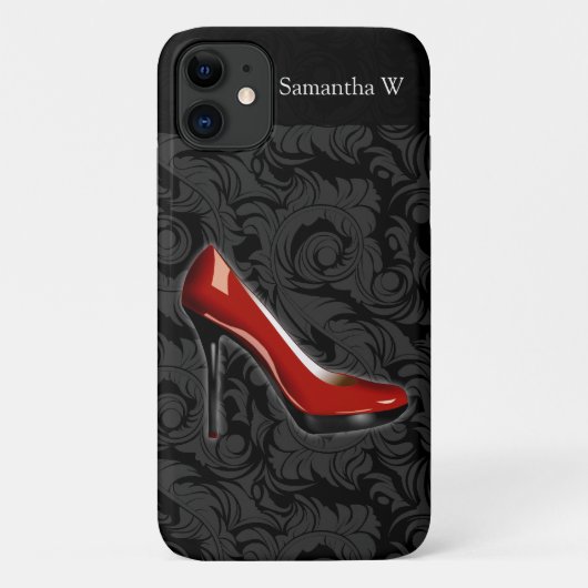 Sassy Red Shoe Case-Mate iPhone Case (Achterkant)