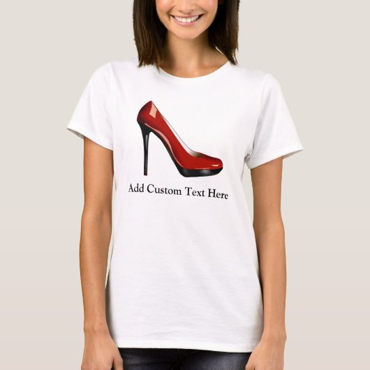 Sassy Red Shoe T-shirt (Voorkant)
