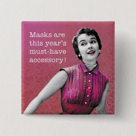 Sassy Retro | BUTTON | Vierkant