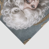 Sassy Rococo Lady Decoupage | elegantie Tissuepapier (Detail)