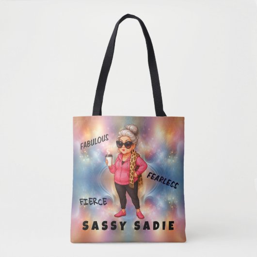 Sassy Sadie Fierce, Fabulous en Fearless Tas (Voorkant)