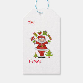 Sassy Santa Cadeaulabel