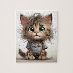 Sassy Schattige Kitten Legpuzzel