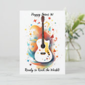 Sassy & Seize ans ! Carte d'anniversaire pour seiz (Debout devant)