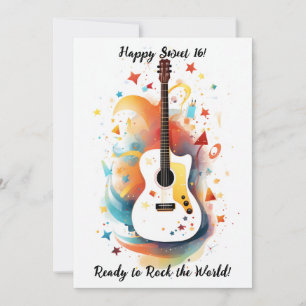 Sassy & Seteen ! Carte d'anniversaire sweet sixtee