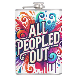 Sassy sinds de geboorte Sassy slimme mond grappige Heupfles