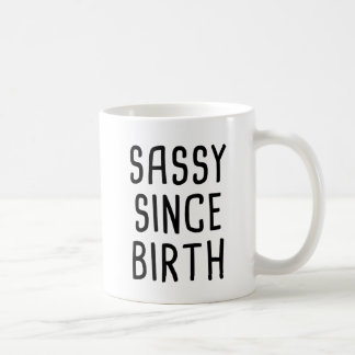 Sassy sinds geboorte koffiemok