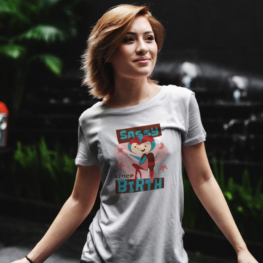 Sassy sinds geboorte t-shirt