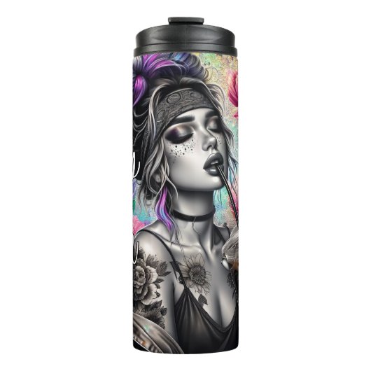 Sassy sinds geboorte thermosbeker (Voorkant)