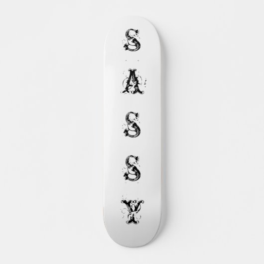 SASSY SKATEBOARD (Voorkant)