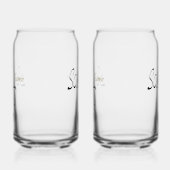 Sassy Soiree Glass Blikvorm Glas (Links)