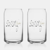 Sassy Soiree Glass Blikvorm Glas (Achterkant)
