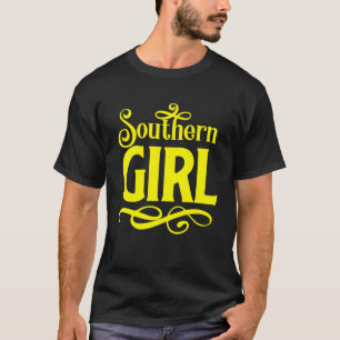Sassy Southern Girl Texas Redneck Cowboy Boots Lad T-shirt