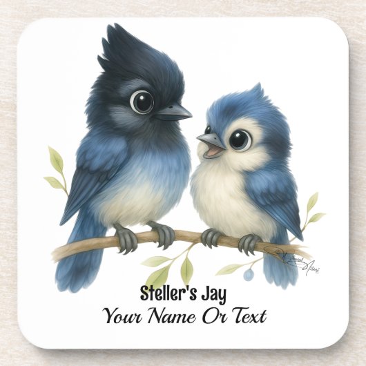 Sassy Steller's Jay Bier Onderzetter (Voorkant)