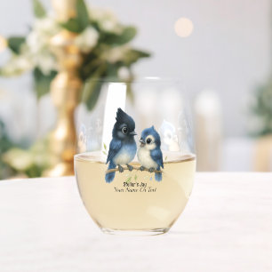 Sassy Steller's Jay Wijnglas Zonder Voet