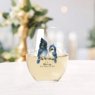 Sassy Steller's Jay Wijnglas Zonder Voet