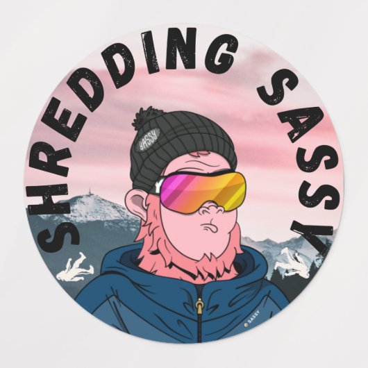 Sassy sticker pack (Design 2)