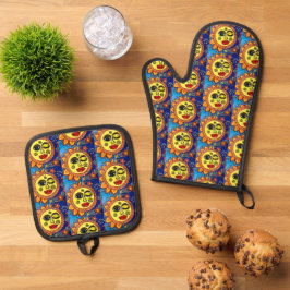 Sassy Sun Ovenwant & Pannenlap Set