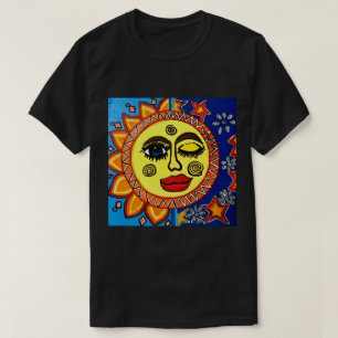 Sassy Sun- Zwart T-shirt