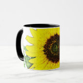 Sassy Sunflower Classic Mug (Devant gauche)