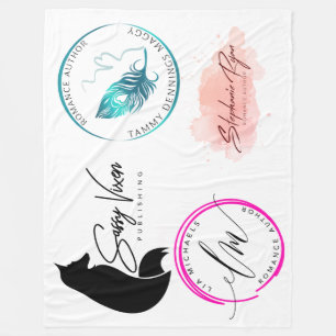 Sassy Vixen Logos Custom Fleece Blanket, 60 x 80 i Deken