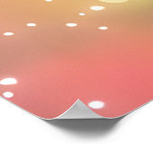 Sassy whimsical Princess roze Tiara etnische sterr Poster (Hoek)