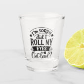 Sassy Whiskey Shot Glass Shot Glas (Voorkant)