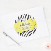 Sassy Zebra Jewelry Designer Stickers (Enveloppe)
