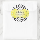 Sassy Zebra Jewelry Designer Stickers (Sac)