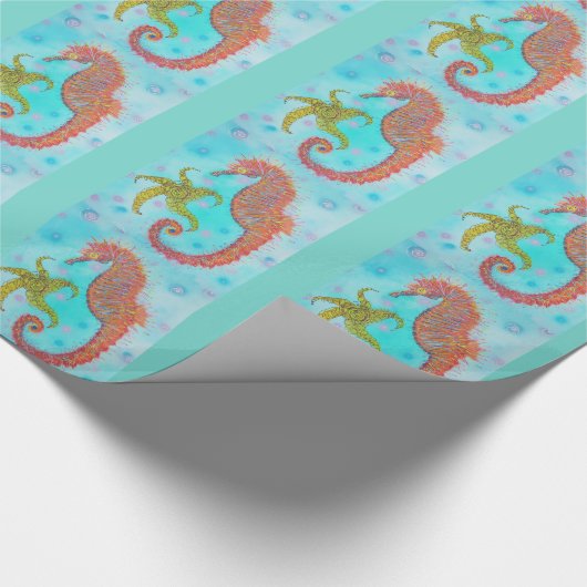 Sassy Zee Horse Cadeaupapier (Hoek)