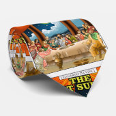 Sast Supper computer Stropdas (Opgerold)