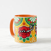 Sasta Nasha Mug avec un camion traditionnel pakist (Devant gauche)