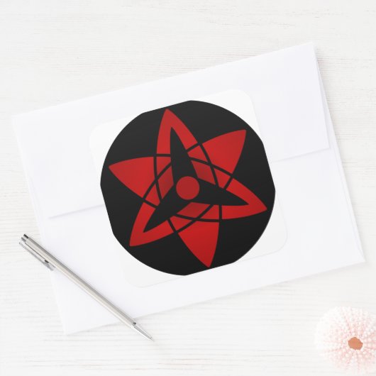 Sasuke Sharingan Sticker (Enveloppe)