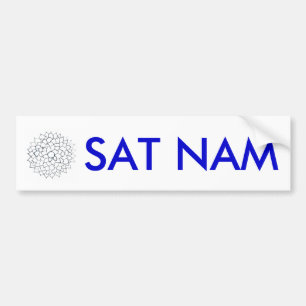 SAT NAM-bumpersticker Bumpersticker