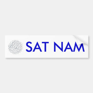 SAT NAM-bumpersticker Bumpersticker