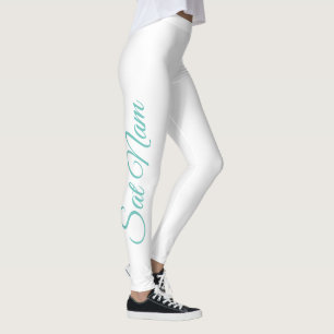 Sat Nam Mantra Leggings Script