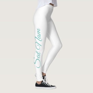 Sat Nam Mantra Leggings Script