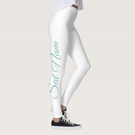 Sat Nam Mantra Leggings Script (Droite)