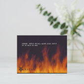 SATAN BRIEFKAART (Staand voorkant)