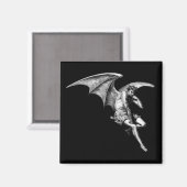 Satan denkende magneet (Voorkant / Achterkant)