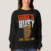 Satan Devil Occult Satanic Evil Lucifer 2 Trui (Voorkant)