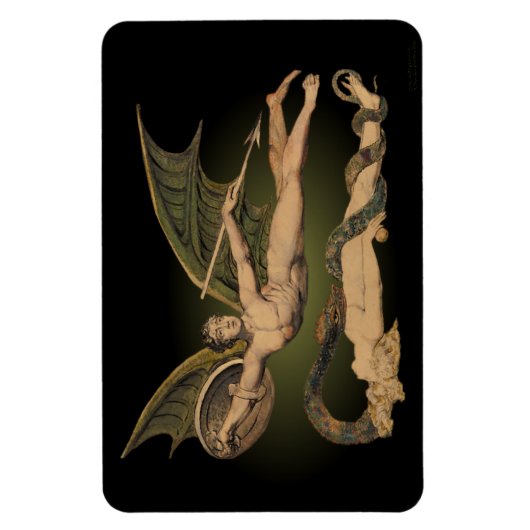 Satan & Eve Flex Magnet 4x6 (Vertical)